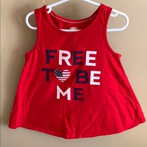 4th if July tank top